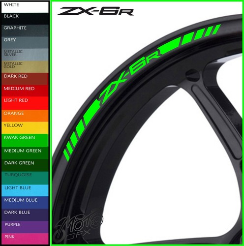 Zx6r wheel rim - rim, decals